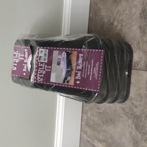 Black Bed Risers - Set of 4